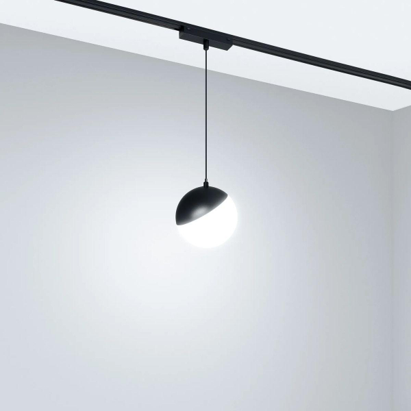 Трековый светодиодный светильник Arlight Mag-Vibe-Emisfero-Hang-R100-6W Day4000-Mix 044815 Трековый светодиодный светильник Arlight Mag-Vibe-Emisfero-Hang-R100-6W Day4000-Mix 044815