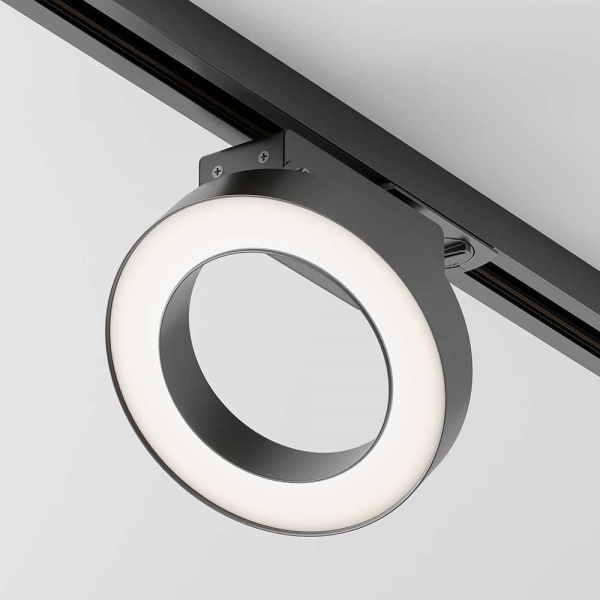 Трековый светильник Maytoni Technical Rim TR044-1-12W4K-B Трековый светильник Maytoni Technical Rim TR044-1-12W4K-B