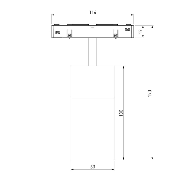 Трековый светодиодный светильник Elektrostandard Slim Magnetic Comfi 85189/01 a066517 Трековый светодиодный светильник Elektrostandard Slim Magnetic Comfi 85189/01 a066517