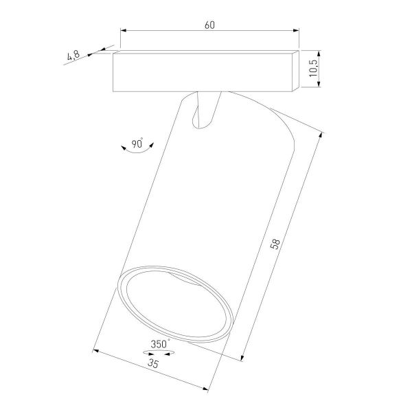 Трековый светодиодный светильник Elektrostandard Mini Magnetic 85158/01 a065645 Трековый светодиодный светильник Elektrostandard Mini Magnetic 85158/01 a065645