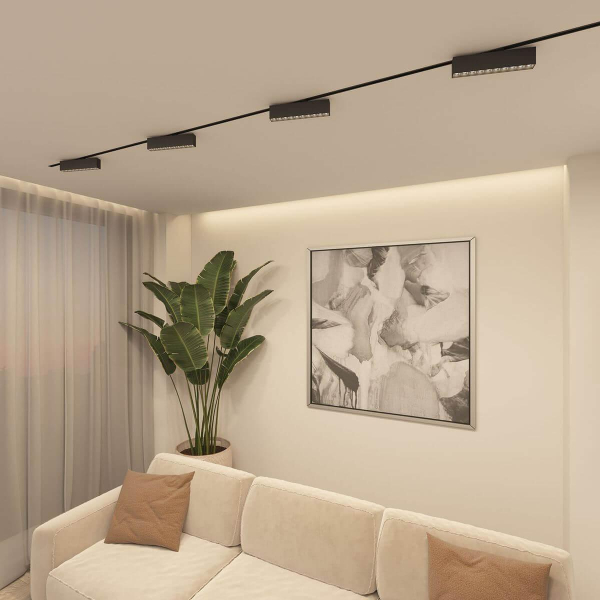 Трековый светодиодный светильник Denkirs Edder DK6444-BK Трековый светодиодный светильник Denkirs Edder DK6444-BK