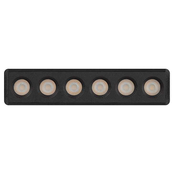 Магнитный трековый светильник ЭРА TRM-S5-2-6W4K BK Б0059049