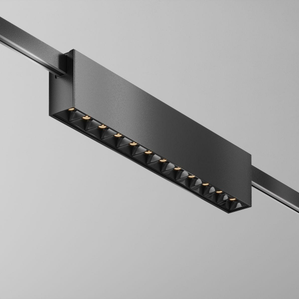 Трековый светодиодный светильник Maytoni Technical Flarity Points TR150-1-12W3K-M-B Трековый светодиодный светильник Maytoni Technical Flarity Points TR150-1-12W3K-M-B