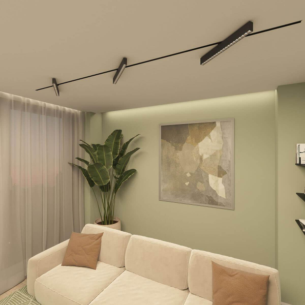 Трековый светодиодный светильник Denkirs Edder DK6644-BK Трековый светодиодный светильник Denkirs Edder DK6644-BK