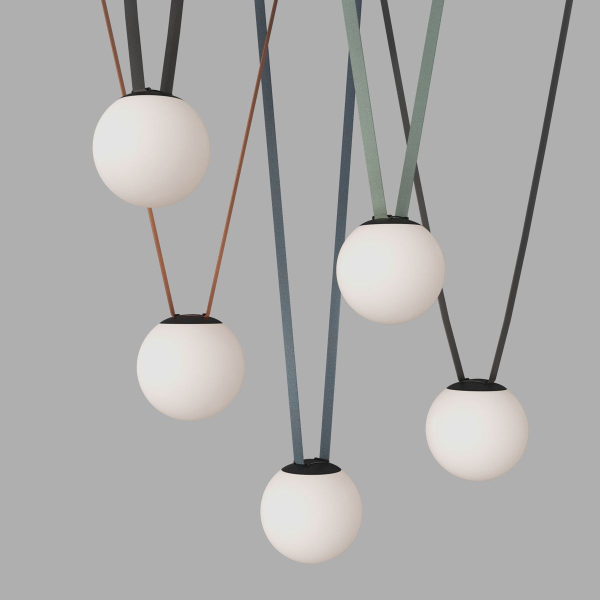 Трековый светильник Denkirs BELTY ORB DK5552-BK