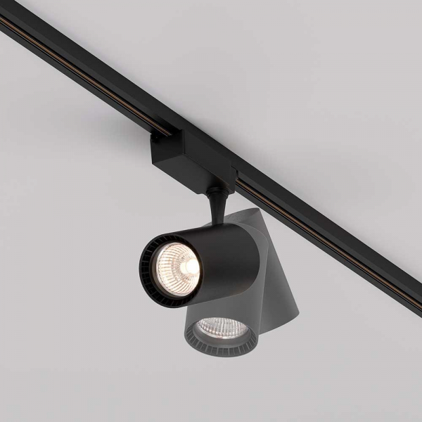 Трековый светильник Maytoni Technical Vuoro TR003-1-26W3K-W-B Трековый светильник Maytoni Technical Vuoro TR003-1-26W3K-W-B