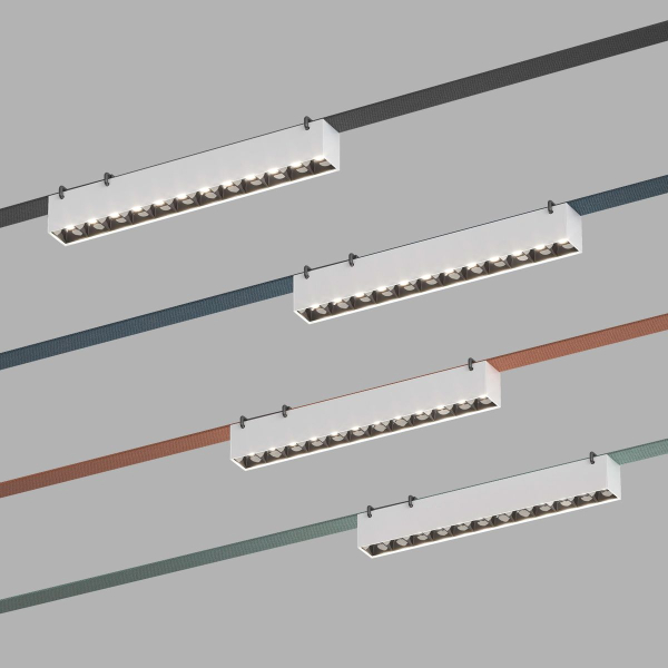 Трековый светильник Denkirs BELTY GRILL DK5570-WB