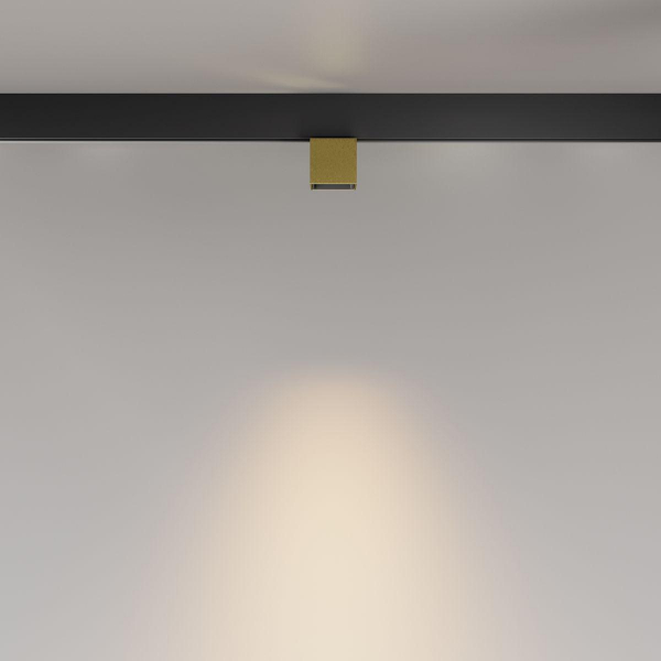 Трековый светодиодный светильник Maytoni Technical Magnetic Exility Alfa S TR133-2-7W3K-BS Трековый светодиодный светильник Maytoni Technical Magnetic Exility Alfa S TR133-2-7W3K-BS
