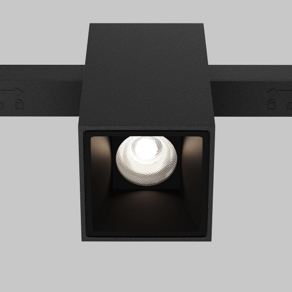 Трековый светодиодный светильник Maytoni Technical Magnetic Exility Alfa TR121-2-7W4K-B Трековый светодиодный светильник Maytoni Technical Magnetic Exility Alfa TR121-2-7W4K-B