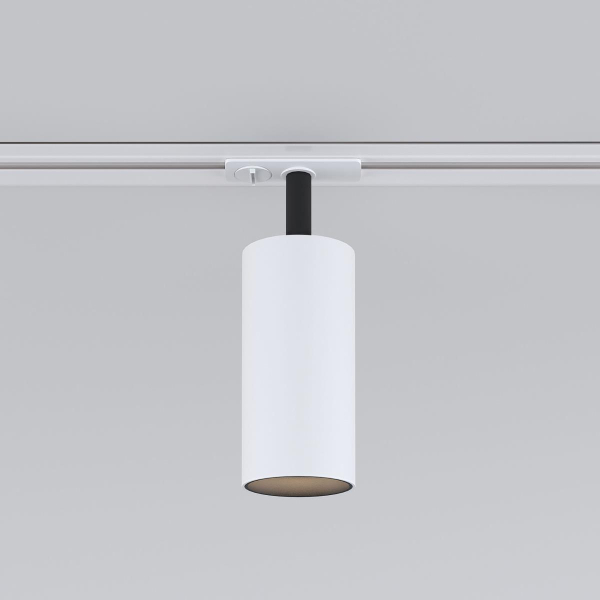 Трековый светодиодный светильник Elektrostandard Diffe 85166/01 белый/черный a058244