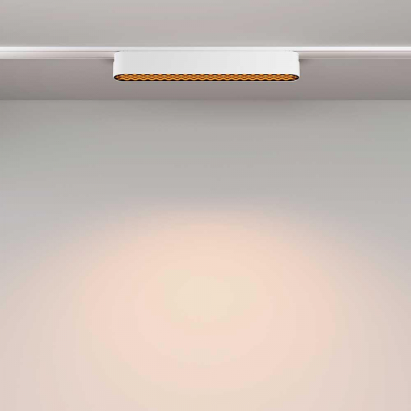 Трековый светодиодный светильник Maytoni Technical Radity Basis Grid TR084-1-12W3K-W Трековый светодиодный светильник Maytoni Technical Radity Basis Grid TR084-1-12W3K-W