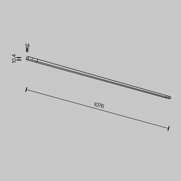 Трековый светильник Maytoni Technical TR180-1-12WTW-B Трековый светильник Maytoni Technical TR180-1-12WTW-B
