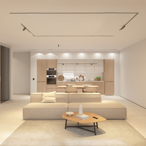 Трековый светодиодный светильник Denkirs Shine Linear Zigbee DK5952-DN