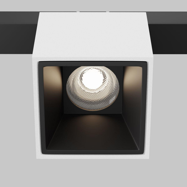 Трековый светодиодный светильник Maytoni Technical Magnetic Exility Alfa S TR133-2-7W4K-W Трековый светодиодный светильник Maytoni Technical Magnetic Exility Alfa S TR133-2-7W4K-W