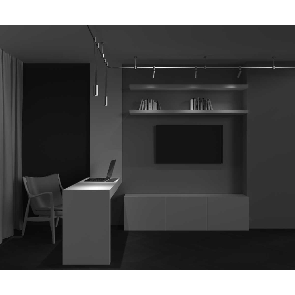 Трековый светильник Maytoni Technical TR157-1-12W3K-PT