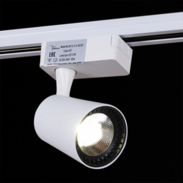 Трековый светильник Reluce 06115-9.3-001QY LED15W WT Трековый светильник Reluce 06115-9.3-001QY LED15W WT