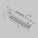Трековый светильник Maytoni Technical TR224-1-12WCCT-M-B
