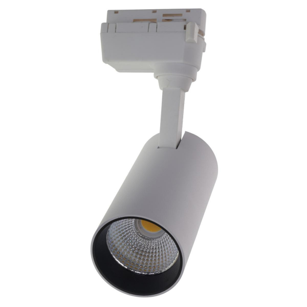 Трековый светодиодный светильник Volpe ULB-Q277 20W/4000К WHITE UL-00008048 Трековый светодиодный светильник Volpe ULB-Q277 20W/4000К WHITE UL-00008048