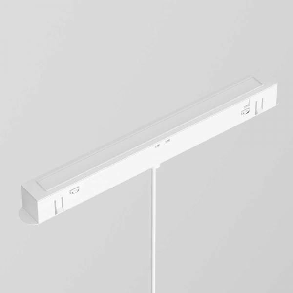 Трековый подвесной светодиодный светильник Maytoni Technical Exility Luna TR039-2-5W3K-W Трековый подвесной светодиодный светильник Maytoni Technical Exility Luna TR039-2-5W3K-W