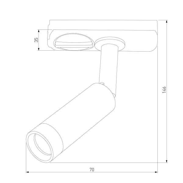 Трековый светодиодный светильник TK Lighting 3383 Tracer Трековый светодиодный светильник TK Lighting 3383 Tracer