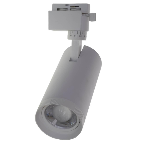 Трековый светодиодный светильник Volpe ULB-Q261 20W/4000K/AC WHITE UL-00009628 Трековый светодиодный светильник Volpe ULB-Q261 20W/4000K/AC WHITE UL-00009628