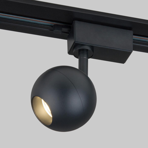 Трековый светодиодный светильник Elektrostandard Ball черный 8W 4200K LTB76 a053741 Трековый светодиодный светильник Elektrostandard Ball черный 8W 4200K LTB76 a053741