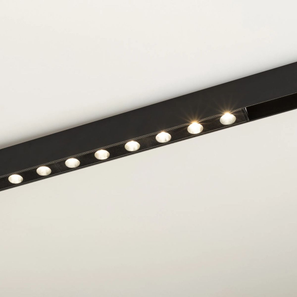 Трековый светодиодный светильник Arlight Mag-Dots-25-L400-12W Warm3000 046324 Трековый светодиодный светильник Arlight Mag-Dots-25-L400-12W Warm3000 046324