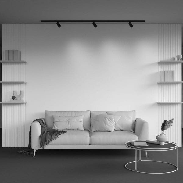 Трековый светильник Maytoni Technical Calipso TR218-1-GU10-BK Трековый светильник Maytoni Technical Calipso TR218-1-GU10-BK