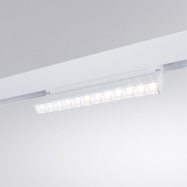 Трековый светодиодный светильник Arte Lamp Linea A4668PL-1WH Трековый светодиодный светильник Arte Lamp Linea A4668PL-1WH