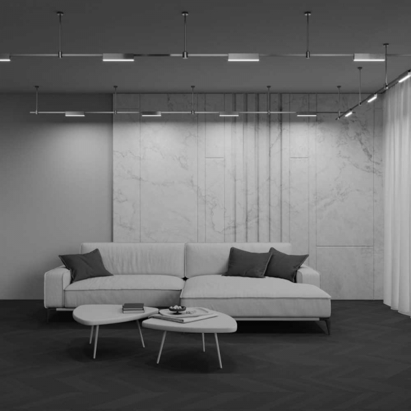 Трековый светильник Maytoni Technical TR151-1-18W3K-PT