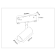 Трековый акцентный светильник Ambrella Light TRACK SYSTEM GL2305