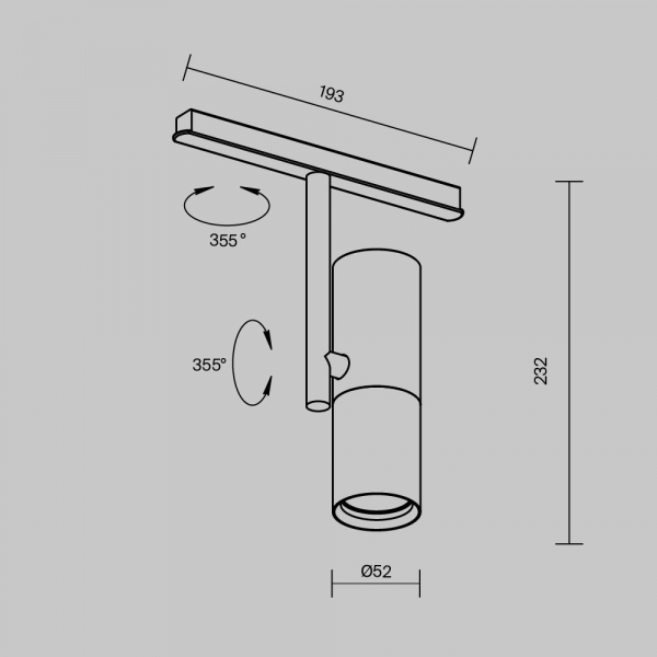 Трековый светодиодный светильник Maytoni Technical Magnetic Exility Elti TR005-2-12W4K-B Трековый светодиодный светильник Maytoni Technical Magnetic Exility Elti TR005-2-12W4K-B