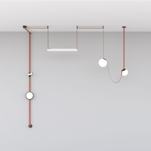 Трековый светильник Denkirs BELTY ORB DK5552-BK