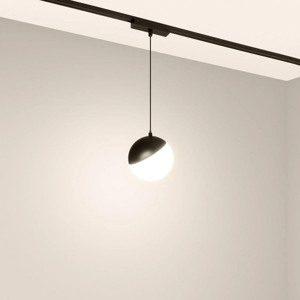 Трековый светодиодный светильник Arlight Mag-Vibe-Emisfero-Hang-R100-6W Day4000-Mix 044815 Трековый светодиодный светильник Arlight Mag-Vibe-Emisfero-Hang-R100-6W Day4000-Mix 044815