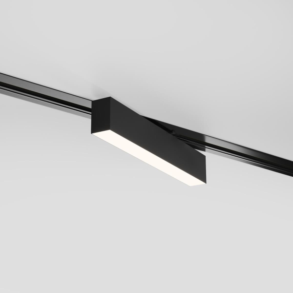 Трековый светодиодный светильник Elektrostandard X-Line черный матовый 10W 4200K LTB53 a052442