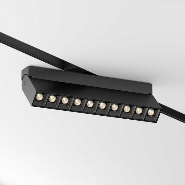 Трековый светодиодный светильник Maytoni Technical Points Rot TR077-2-20W3K-B Трековый светодиодный светильник Maytoni Technical Points Rot TR077-2-20W3K-B