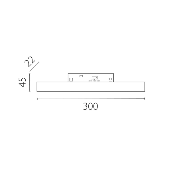 Трековый светильник Lightstar Uno Cct 269307CCT