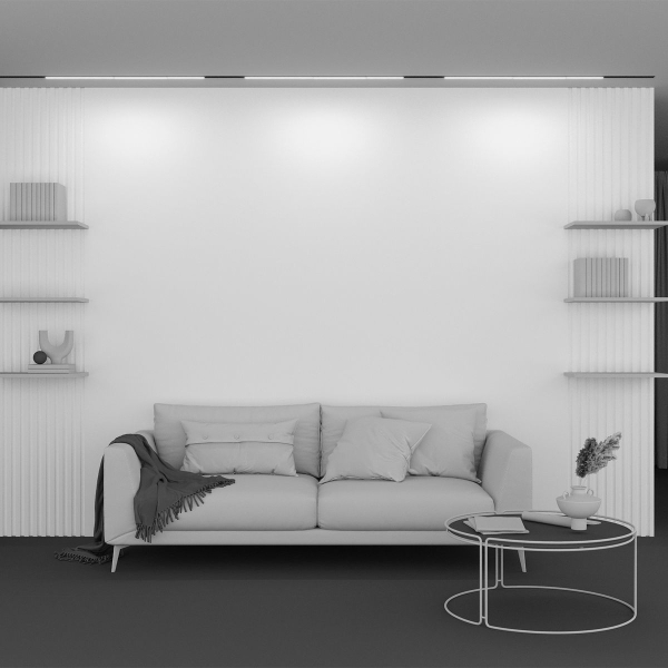 Трековый светодиодный светильник Maytoni Technical Basis TR030-2-30W2.7K-B