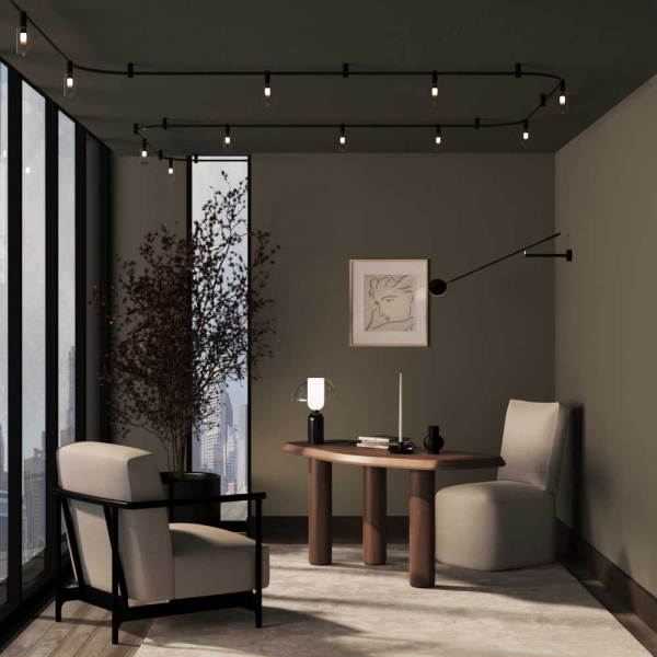 Трековый светильник Maytoni Technical Magnum TR207-1-3W3K-B