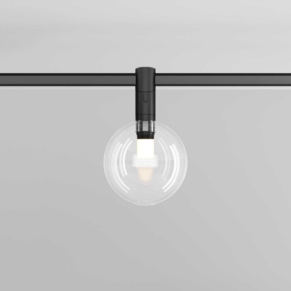 Трековый светильник Maytoni Technical Bubble TR205-1-3W3K-B Трековый светильник Maytoni Technical Bubble TR205-1-3W3K-B