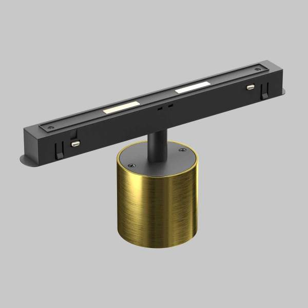 Трековый светодиодный светильник Maytoni Technical Magnetic Exility Alfa S TR132-4-7W-DS-BS Трековый светодиодный светильник Maytoni Technical Magnetic Exility Alfa S TR132-4-7W-DS-BS