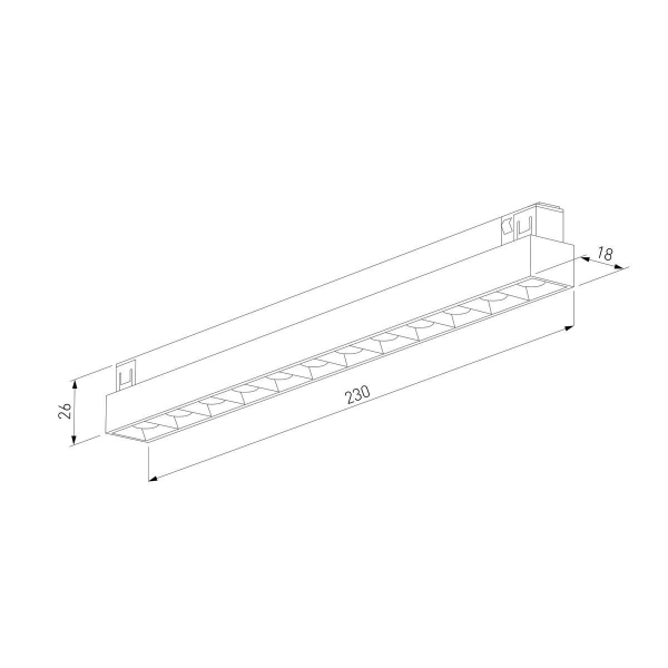 Трековый светодиодный светильник Elektrostandard Titan Line 85528/01 a069713 Трековый светодиодный светильник Elektrostandard Titan Line 85528/01 a069713