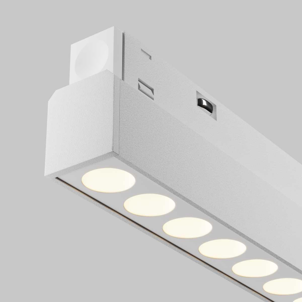 Трековый светодиодный светильник Maytoni Technical Exility Points TR031-2-24W3K-W Трековый светодиодный светильник Maytoni Technical Exility Points TR031-2-24W3K-W