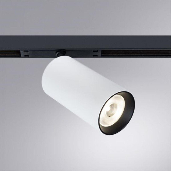 Трековый светодиодный светильник Arte Lamp Optima A7262PL-1WH Трековый светодиодный светильник Arte Lamp Optima A7262PL-1WH
