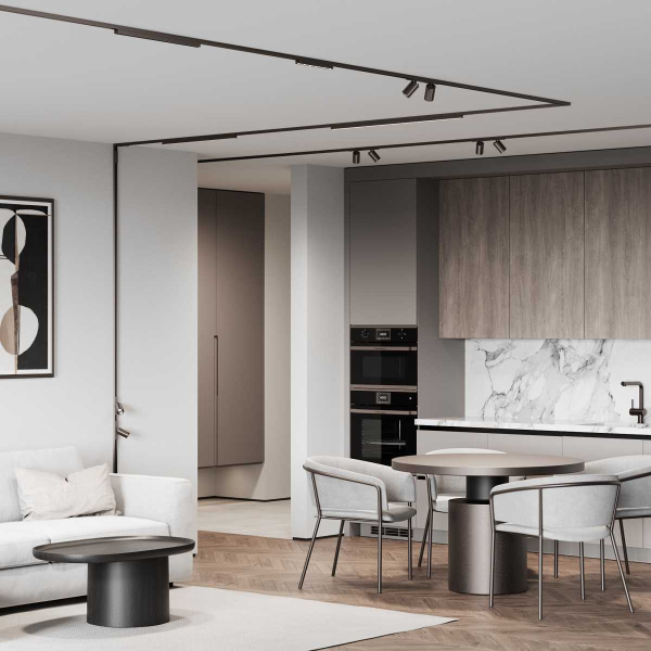 Трековый светодиодный светильник Elektrostandard Titan Line 85525/01 a069710