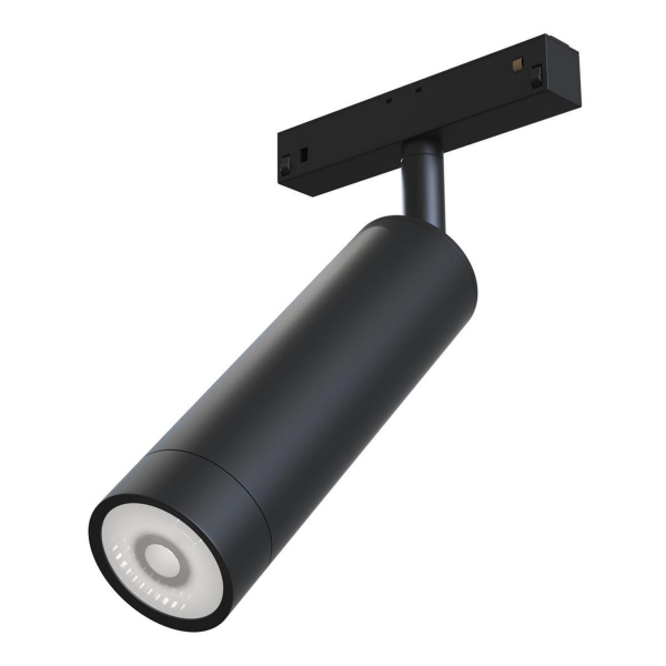 Трековый светодиодный светильник для магнитного шинопровода Maytoni Track Lamps TR019-2-7W3K-B Трековый светодиодный светильник для магнитного шинопровода Maytoni Track Lamps TR019-2-7W3K-B