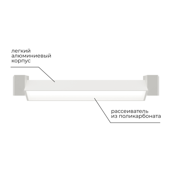 Трековый светодиодный светильник Apeyron 25-10