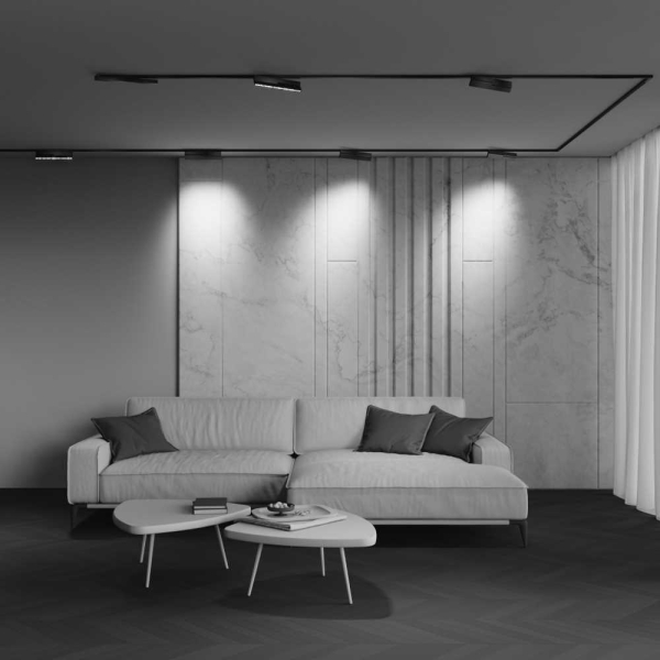 Трековый светильник Maytoni Technical EXILITY X Points Rot TR242-4-12WTW-DSZ-B