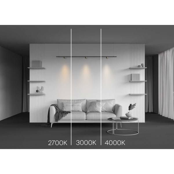 Трековый светильник Maytoni Technical Alfa S TR188-1-5W4K-M-BBS