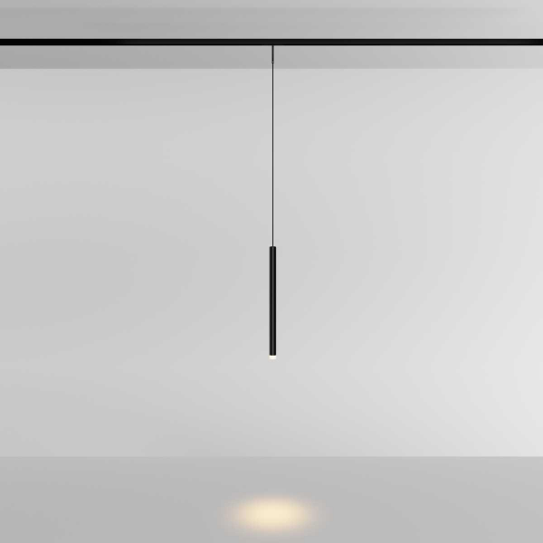 Трековый подвесной светильник Maytoni Technical Skim TR191-1-3W3K-M-B Трековый подвесной светильник Maytoni Technical Skim TR191-1-3W3K-M-B